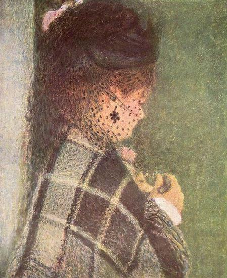 Pierre-Auguste Renoir Dame mit Schleier oil painting picture